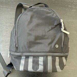 NWOT Lululemon Black Backpack